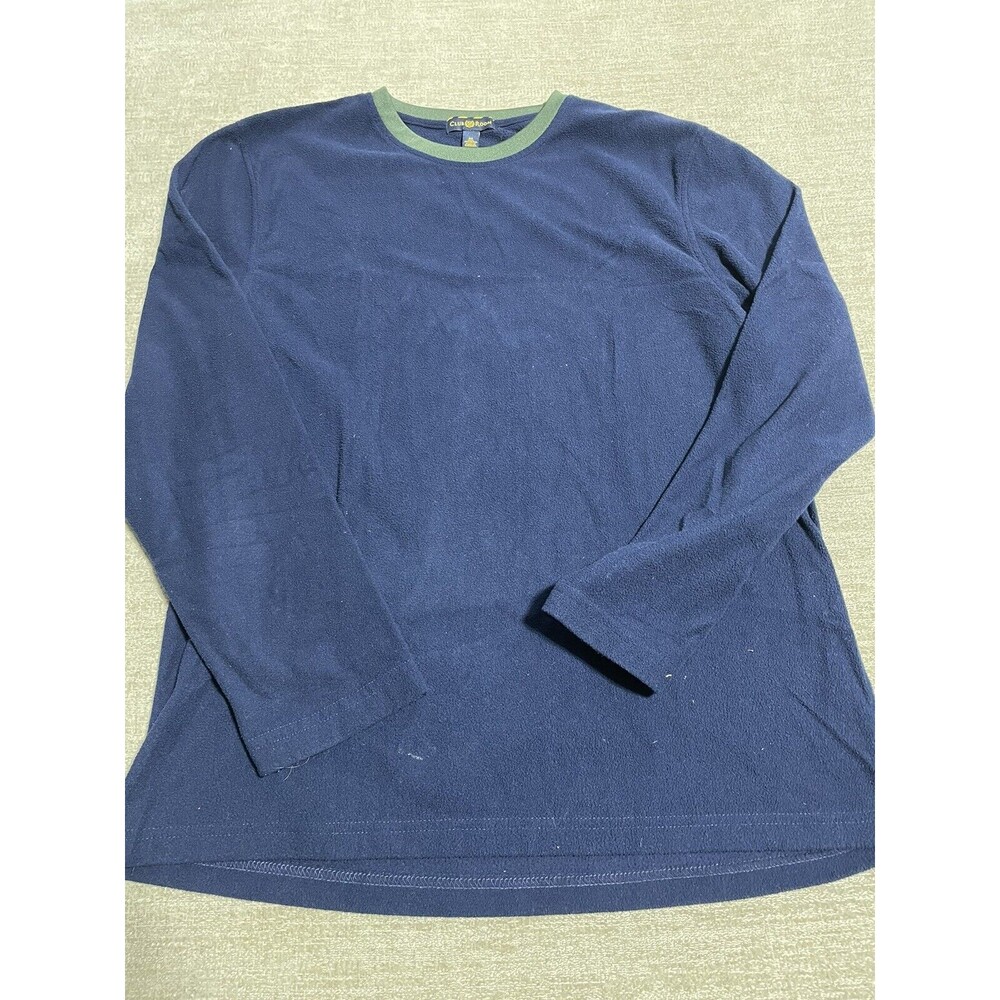 Club Room Sweater Mens Medium Royal Blue Long Sleeve Crew Neck